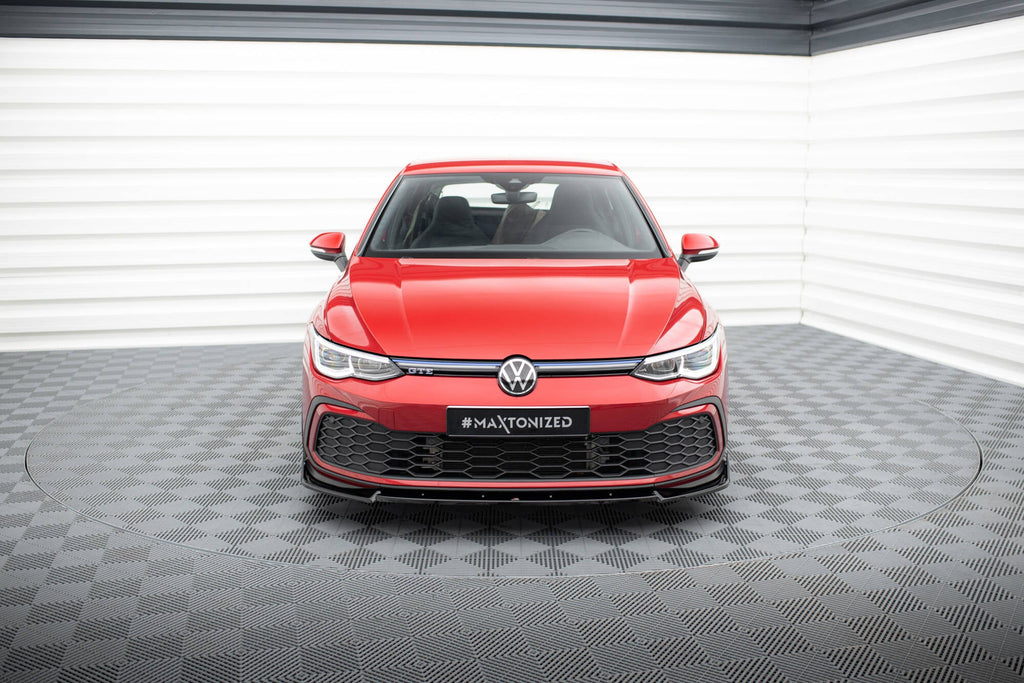 Prelungire splitter bara fata si flapsuri Volkswagen Golf 8 GTI 2020- v5 - Maxton Design
