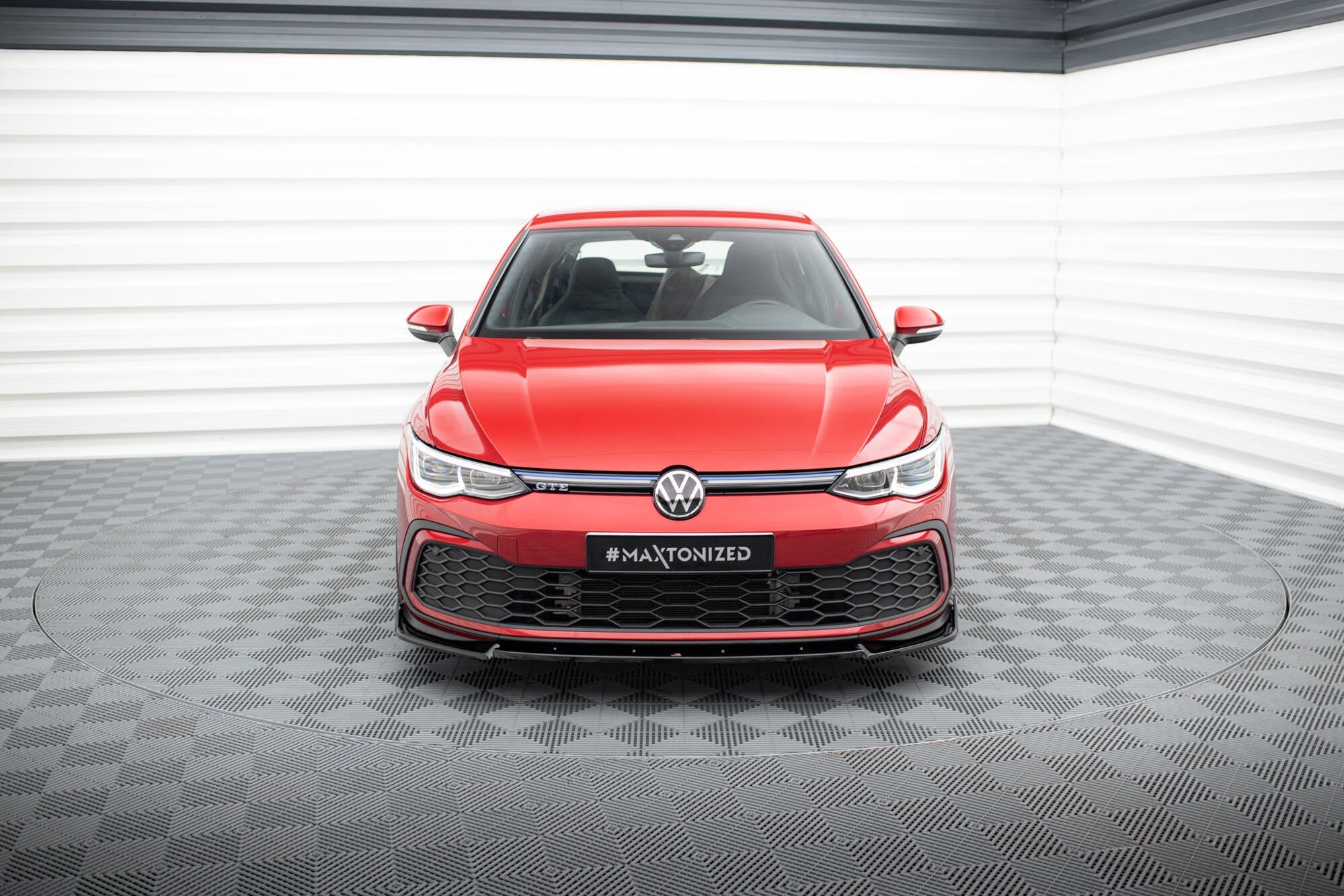 Prelungire splitter bara fata si flapsuri Volkswagen Golf 8 GTI 2020- v5 - Maxton Design