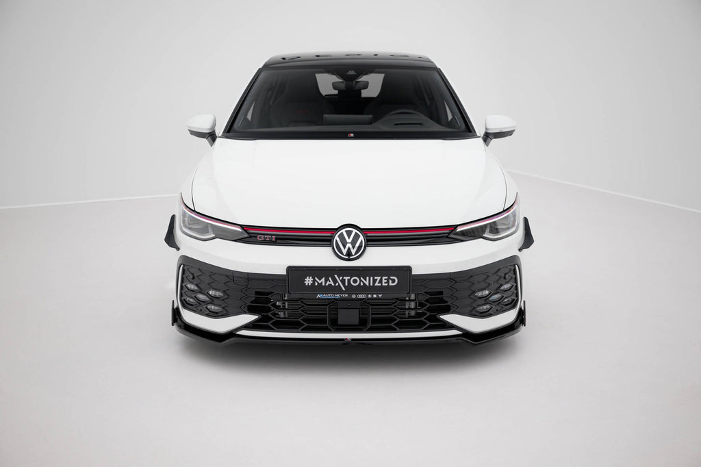 Prelungire splitter bara fata Volkswagen Golf GTI / GTE / R-Line Mk8 Facelift 2024- v36 - Maxton Design