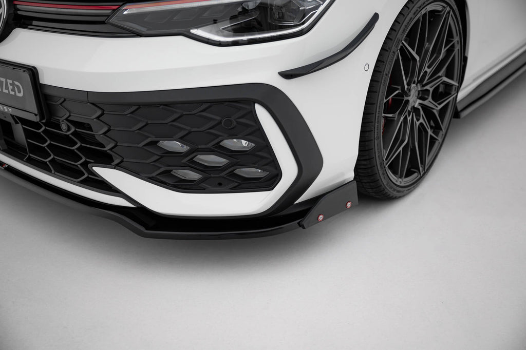 Prelungire splitter bara fata Volkswagen Golf GTI / GTE / R-Line Mk8 Facelift 2024- v36 - Maxton Design
