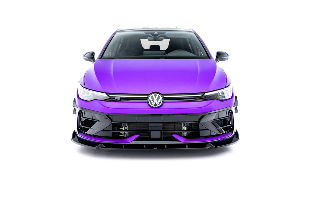 Prelungire splitter bara fata Volkswagen Golf R Mk8 Hatchback Variant Facelift 2024- v48 - Maxton Design
