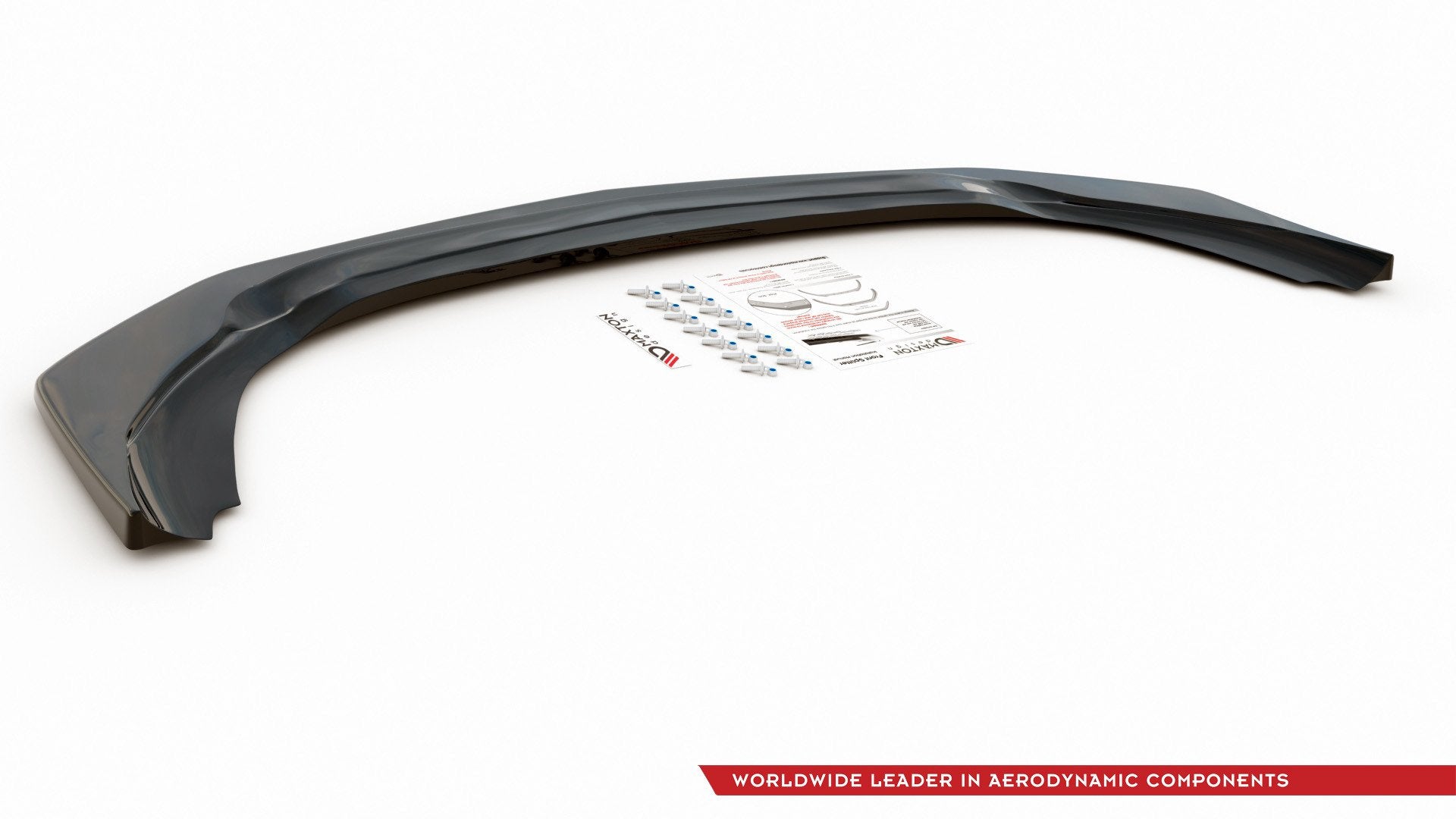 Prelungire splitter bara fata Mercedes A Class W177 A35 AMG 2018- v3 - Maxton Design