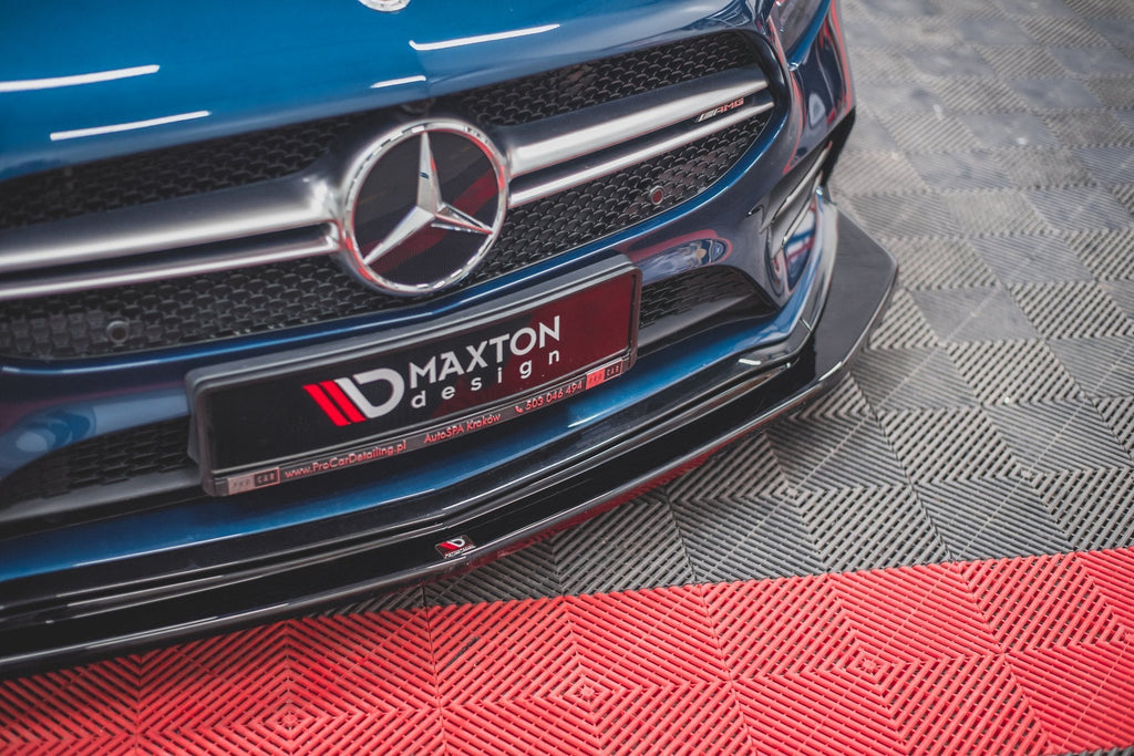 Prelungire splitter bara fata Mercedes A Class W177 A35 AMG 2018- v3 - Maxton Design