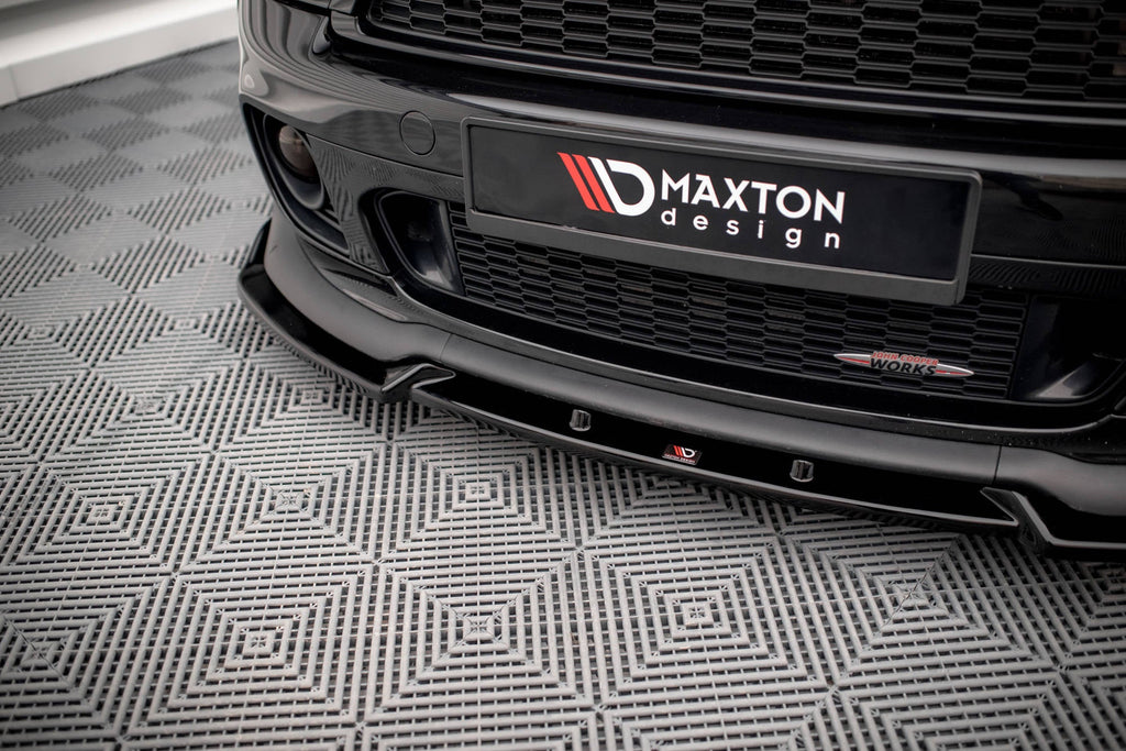 Prelungire splitter bara fata Mini Cooper John Cooper Works R56 2006-2010 v6 - Maxton Design