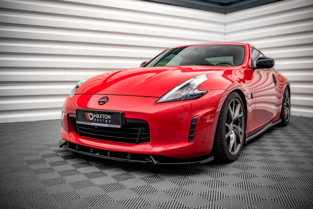 Prelungire splitter bara fata Nissan 370Z Facelift 2012-2020 v4 - Maxton Design