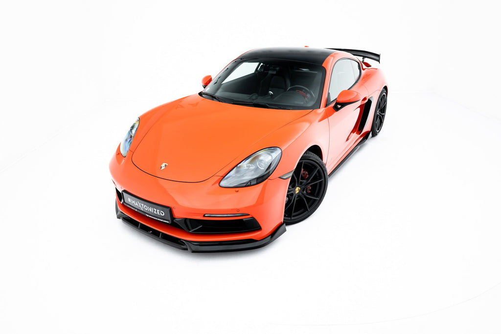 Prelungire splitter bara fata Porsche 718 Cayman GTS 982c 2016-2025 v6 - Maxton Design