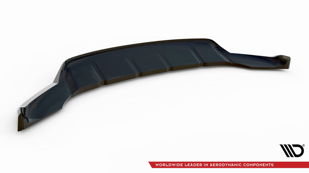 Prelungire splitter bara fata Porsche Macan Mk1 2014-2018 v9 - Maxton Design