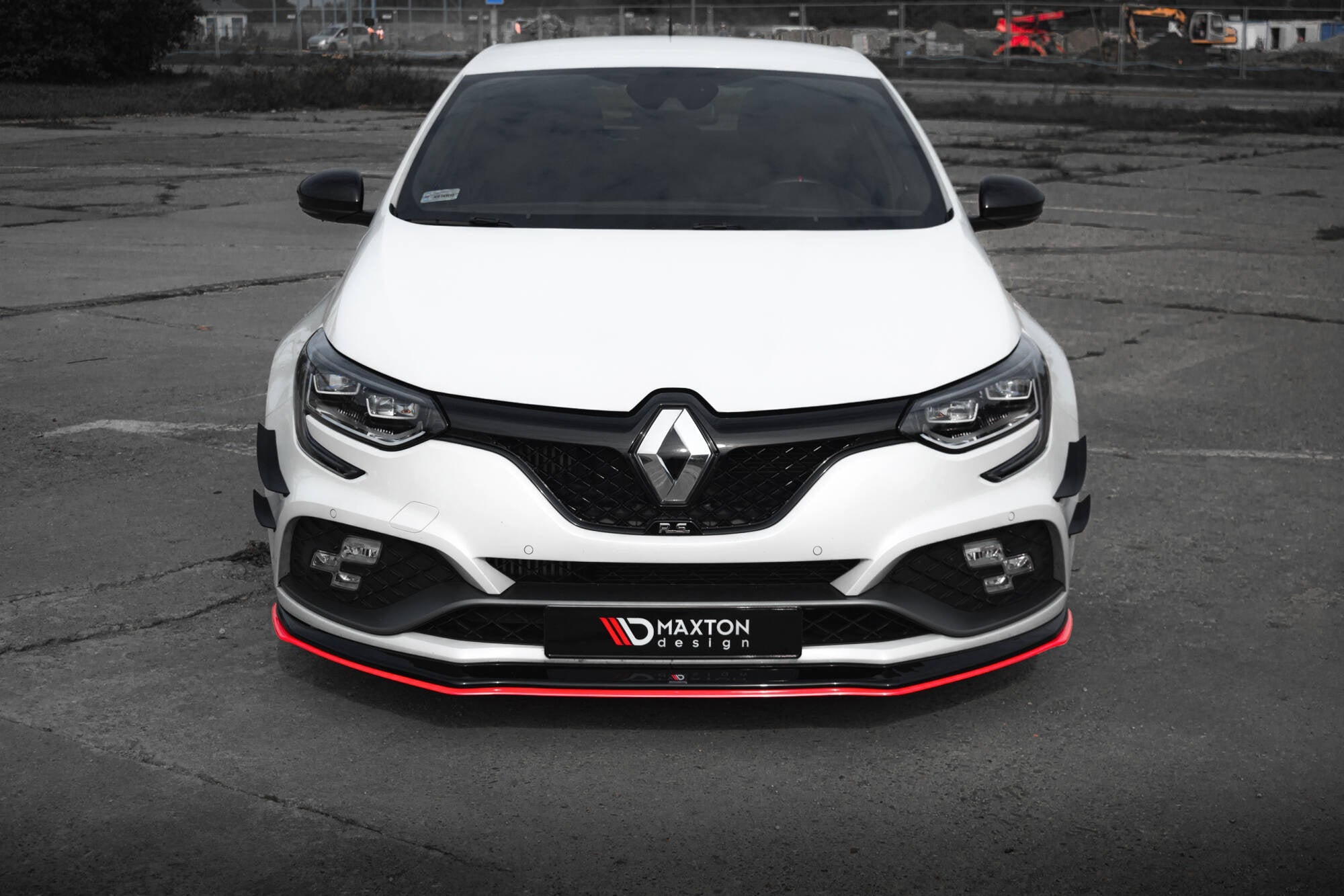 Prelungire splitter bara fata Renault Megane RS Mk4 2018- v8 - Maxton Design
