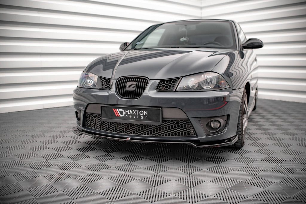 Prelungire splitter bara fata Seat Ibiza Cupra Mk3 2004-2008 v3 - Maxton Design