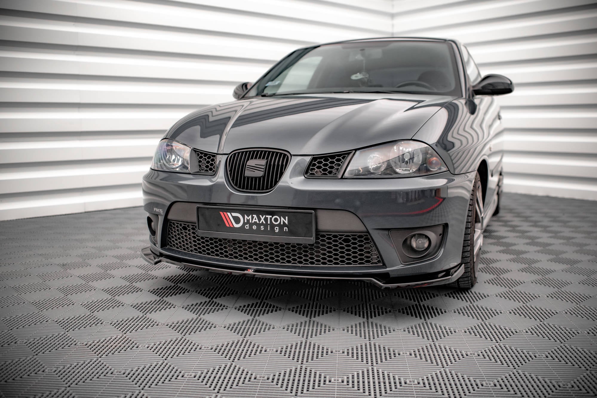 Prelungire splitter bara fata Seat Ibiza Cupra Mk3 2004-2008 v3 - Maxton Design