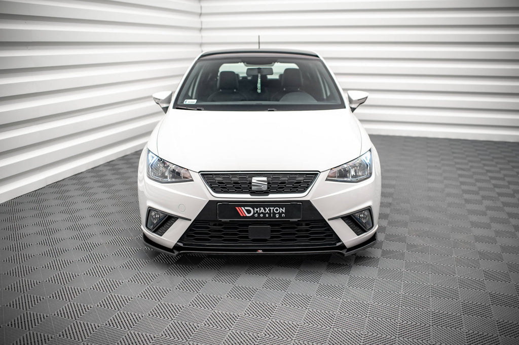 Prelungire splitter bara fata Seat Ibiza Mk5 2017-2021 v3 - Maxton Design