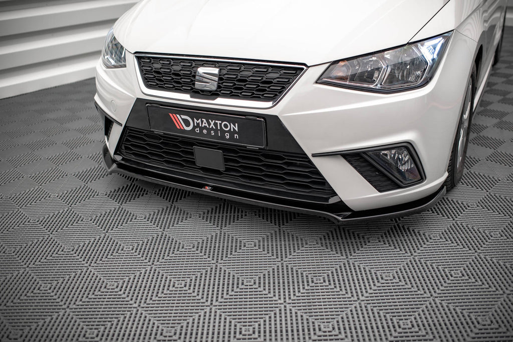Prelungire splitter bara fata Seat Ibiza Mk5 2017-2021 v3 - Maxton Design