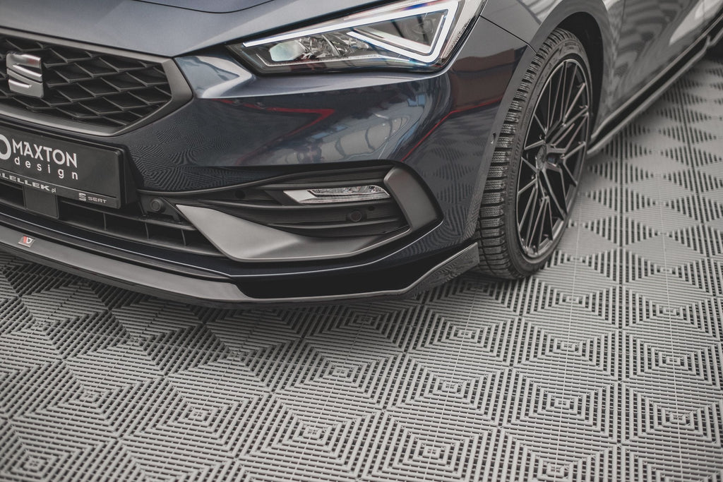 Prelungire splitter bara fata Seat Leon FR Mk4 2020- v12 - Maxton Design