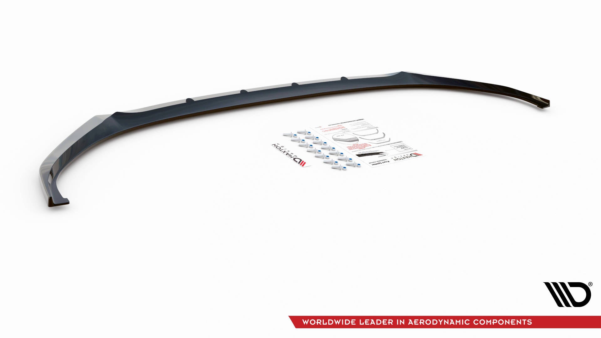 Prelungire splitter bara fata Skoda Enyaq iV 2020- v3 - Maxton Design