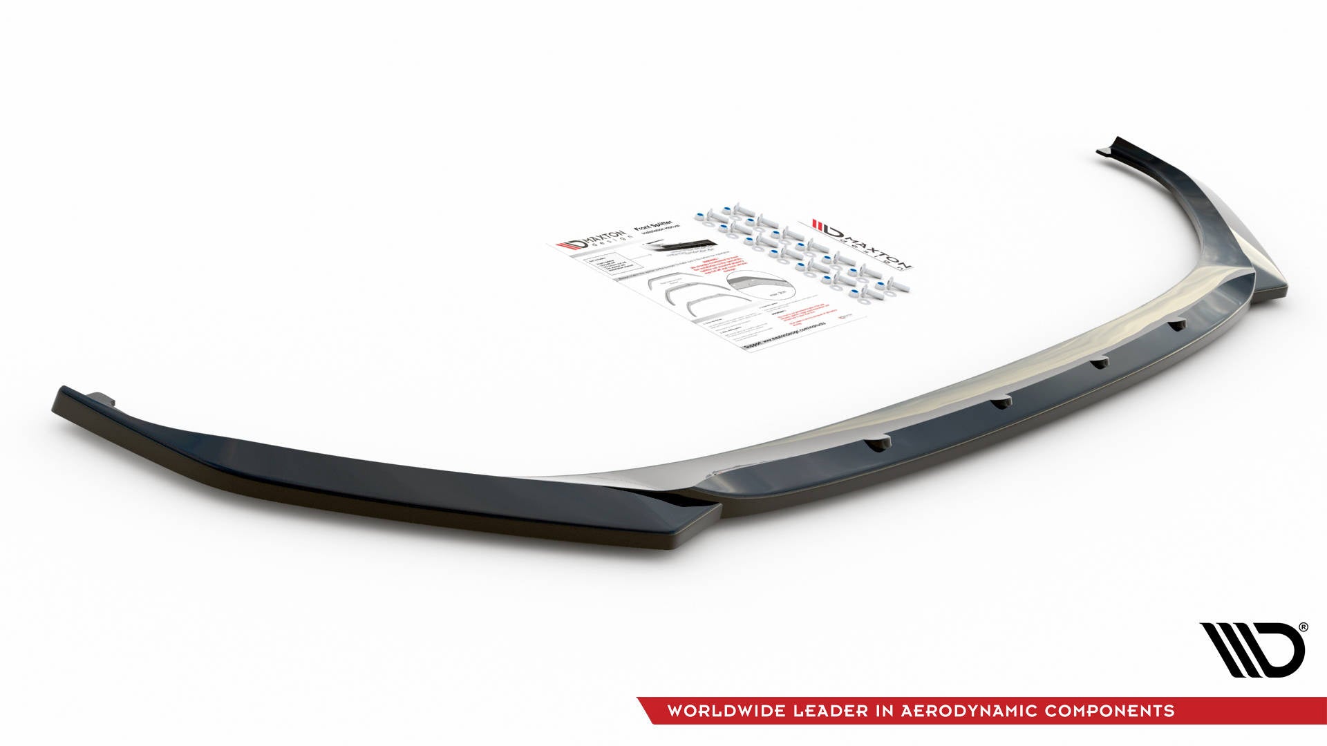 Prelungire splitter bara fata Skoda Enyaq iV 2020- v3 - Maxton Design