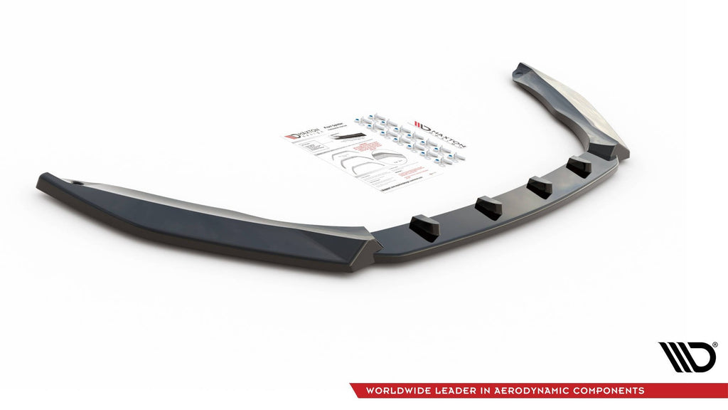 Prelungire splitter bara fata Skoda Octavia RS Mk3 2013-2016 v13 - Maxton Design