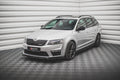 Prelungire splitter bara fata Skoda Octavia RS Mk3 2013-2016 v13 - Maxton Design