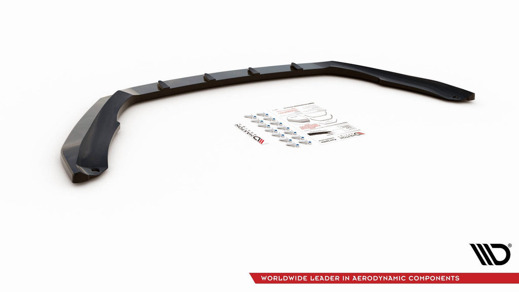 Prelungire splitter bara fata Skoda Octavia RS Mk3 Facelift 2016-2019 v17 - Maxton Design