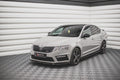Prelungire splitter bara fata Skoda Octavia RS Mk3 Facelift 2016-2019 v17 - Maxton Design