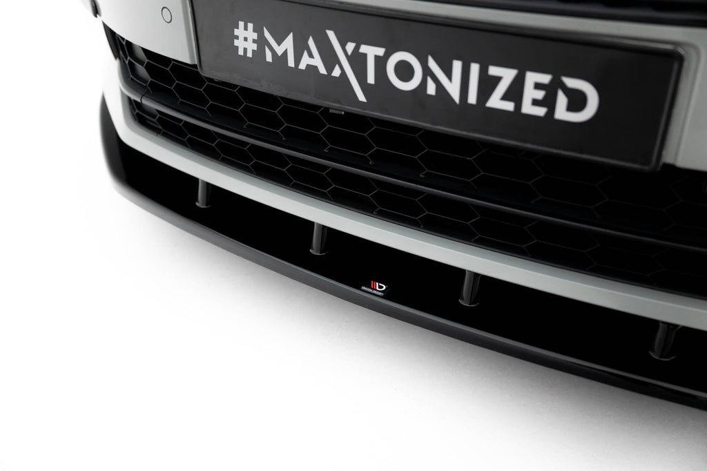 Prelungire splitter bara fata Skoda Superb Mk3 2015- v6 - Maxton Design