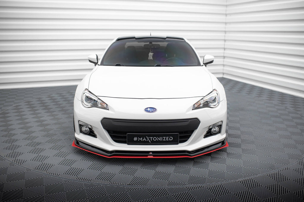Prelungire splitter bara fata Subaru BRZ 2012-2017 v12 - Maxton Design