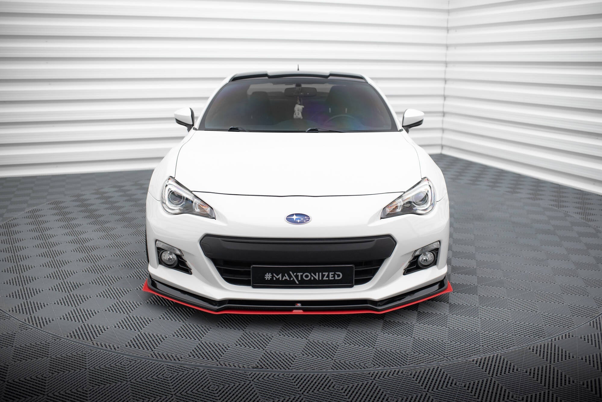 Prelungire splitter bara fata Subaru BRZ 2012-2017 v12 - Maxton Design