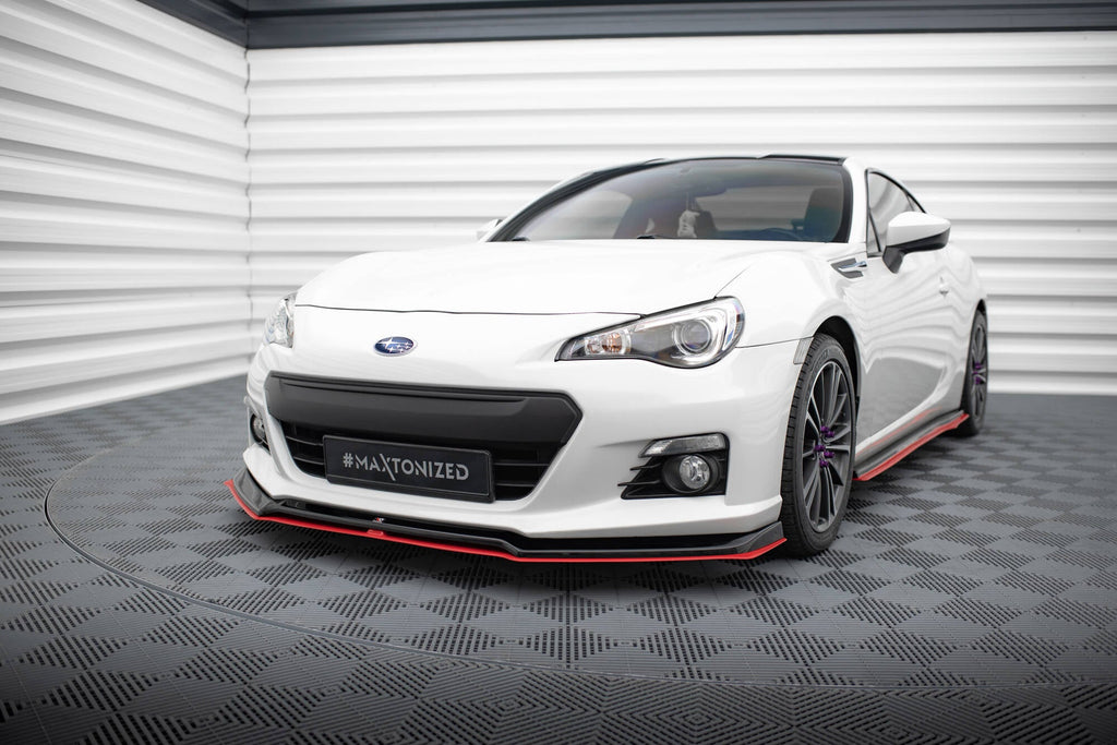Prelungire splitter bara fata Subaru BRZ 2012-2017 v12 - Maxton Design