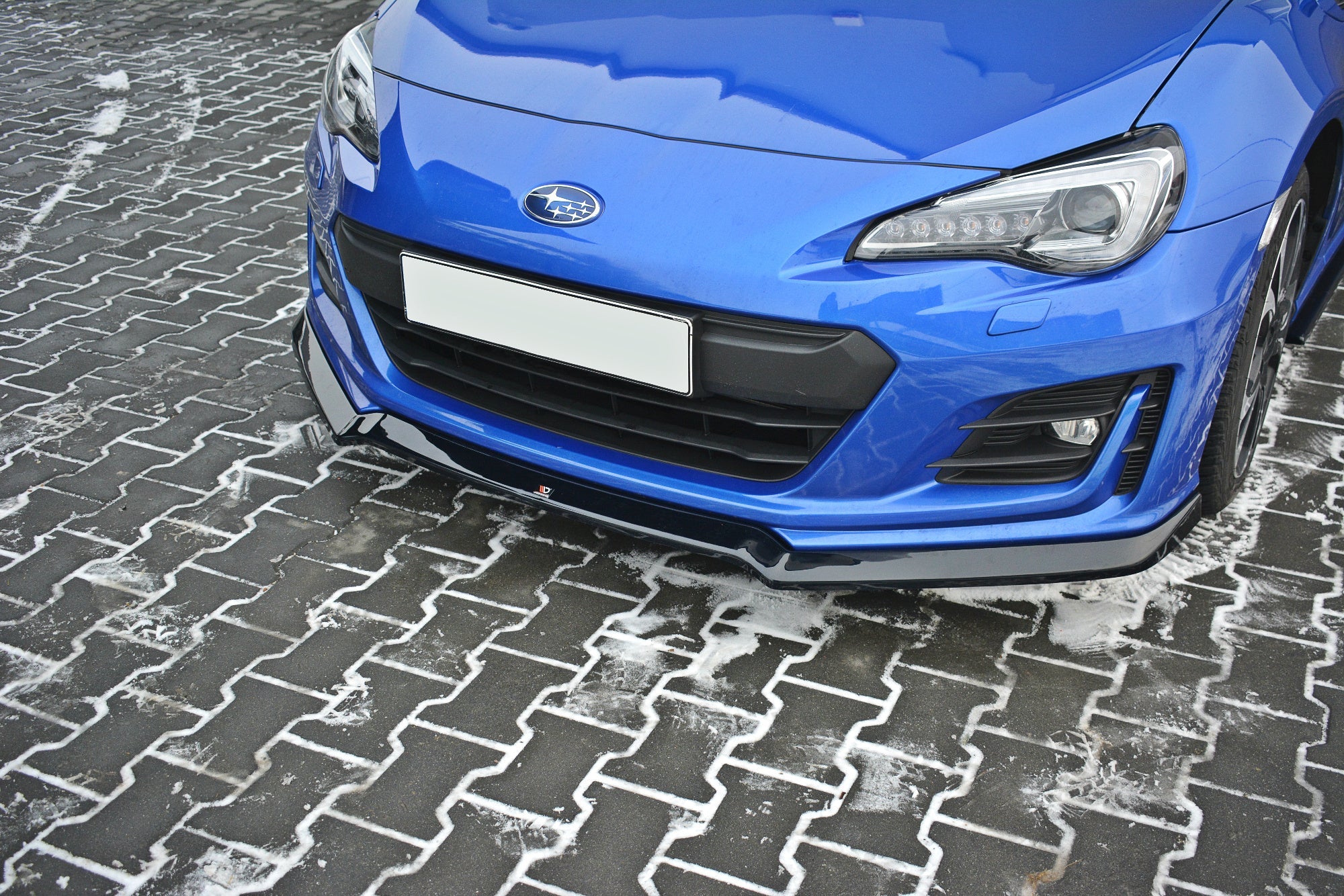 Prelungire splitter bara fata Subaru BRZ Facelift 2017- v6 - Maxton Design