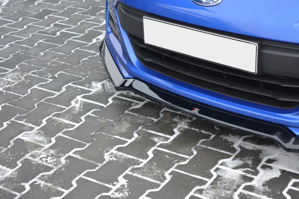Prelungire splitter bara fata Subaru BRZ Facelift 2017- v6 - Maxton Design