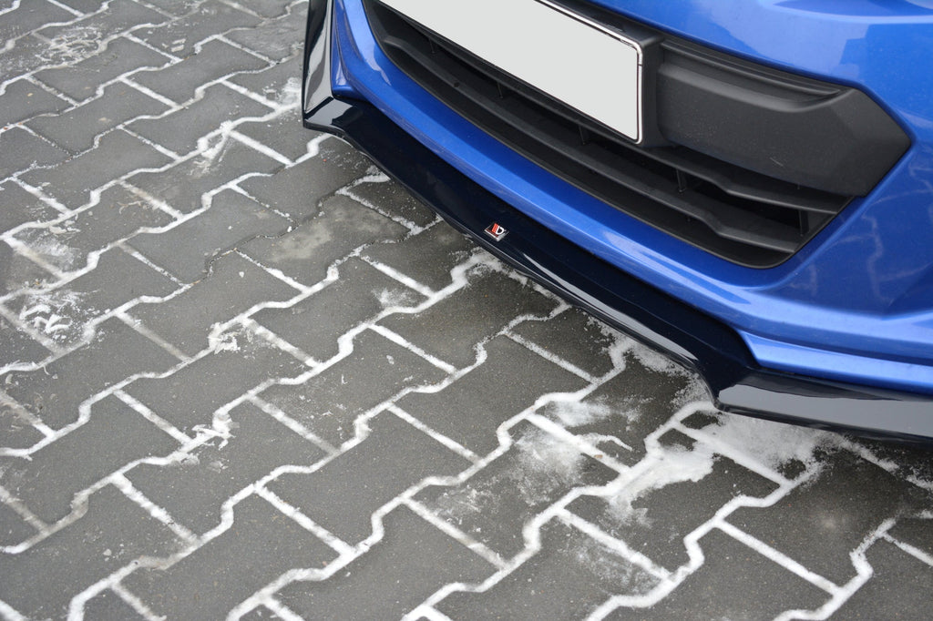 Prelungire splitter bara fata Subaru BRZ Facelift 2017- v6 - Maxton Design