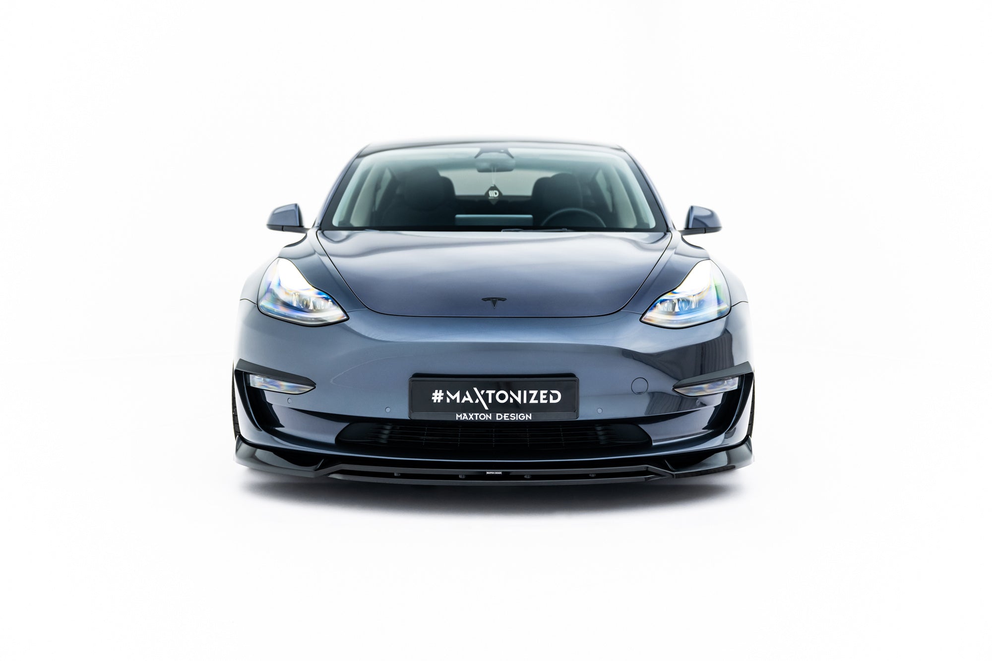 Prelungire splitter bara fata Tesla Model 3 2017- v3 - Maxton Design