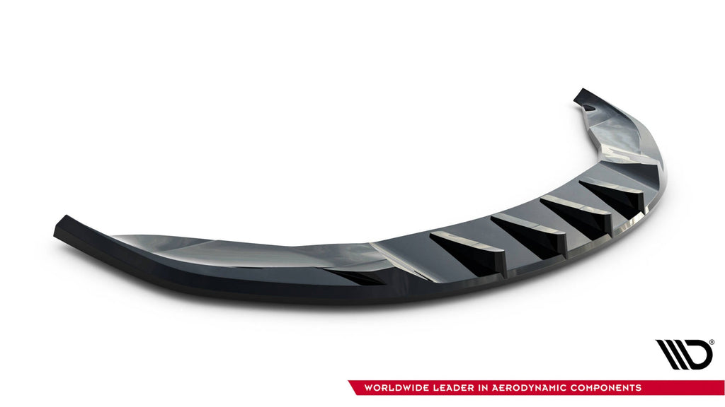 Prelungire splitter bara fata Tesla Model S Plaid Mk1 Facelift 2021- v3 - Maxton Design