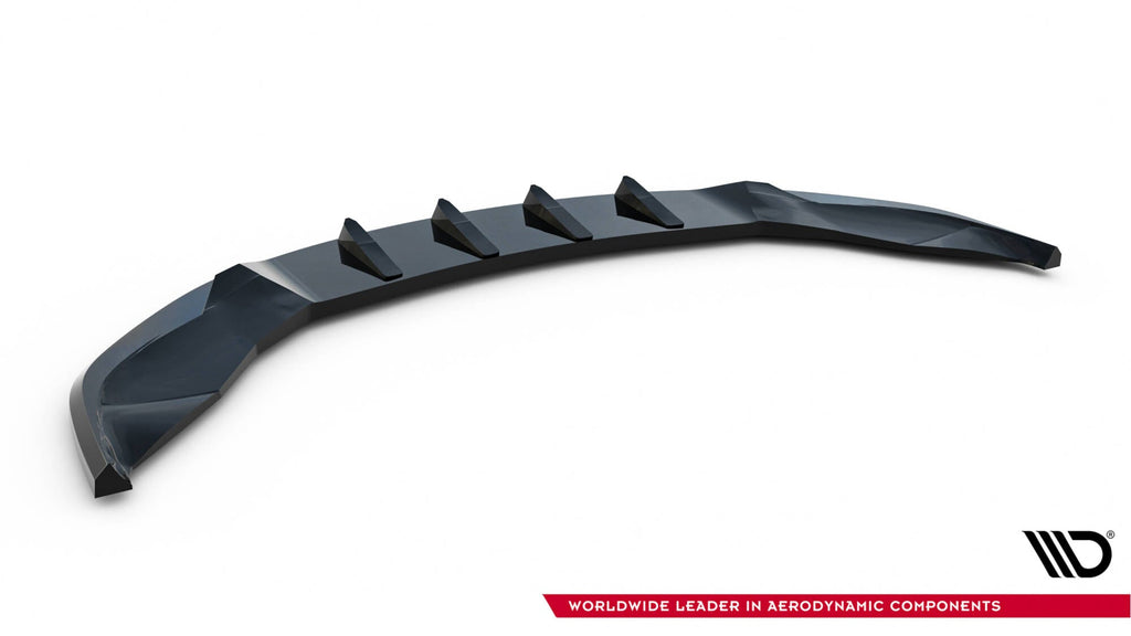 Prelungire splitter bara fata Tesla Model S Plaid Mk1 Facelift 2021- v4 - Maxton Design