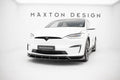 Prelungire splitter bara fata Tesla Model X Mk1 Facelift 2021- v5 - Maxton Design