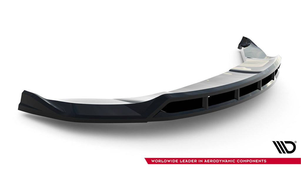 Prelungire splitter bara fata Tesla Model X Mk1 Facelift 2021- v5 - Maxton Design
