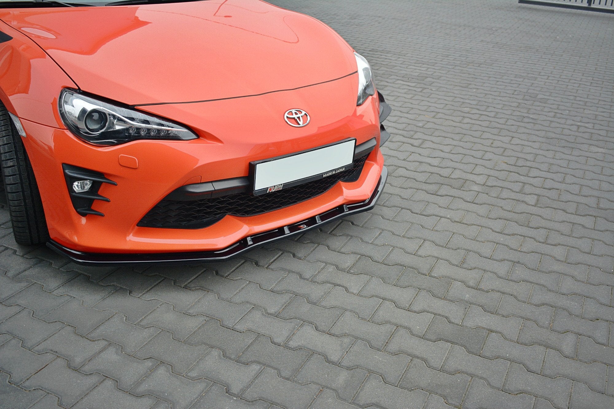 Prelungire splitter bara fata Toyota GT86 Facelift 2017- v7 - Maxton Design