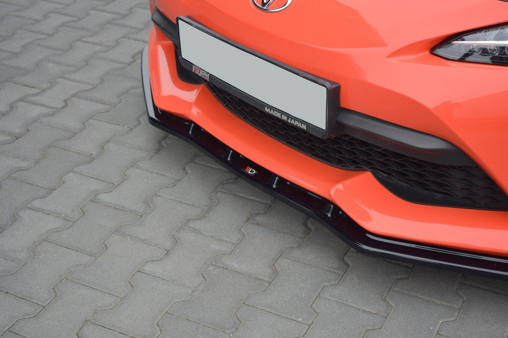 Prelungire splitter bara fata Toyota GT86 Facelift 2017- v7 - Maxton Design