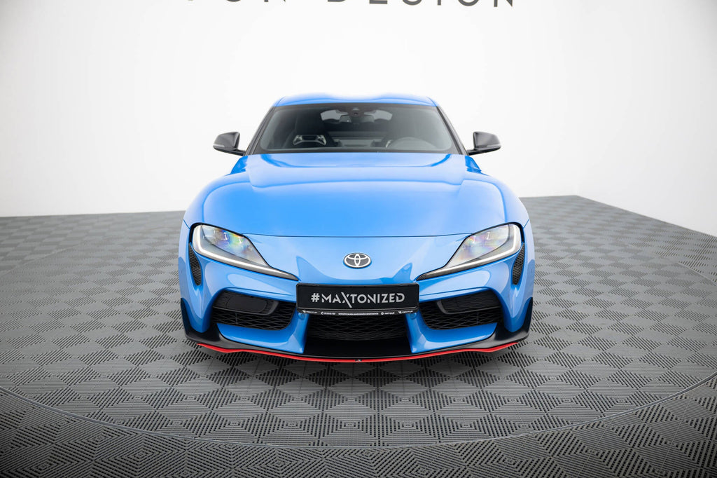 Prelungire splitter bara fata Toyota Supra Mk5 2019- v3 - Maxton Design