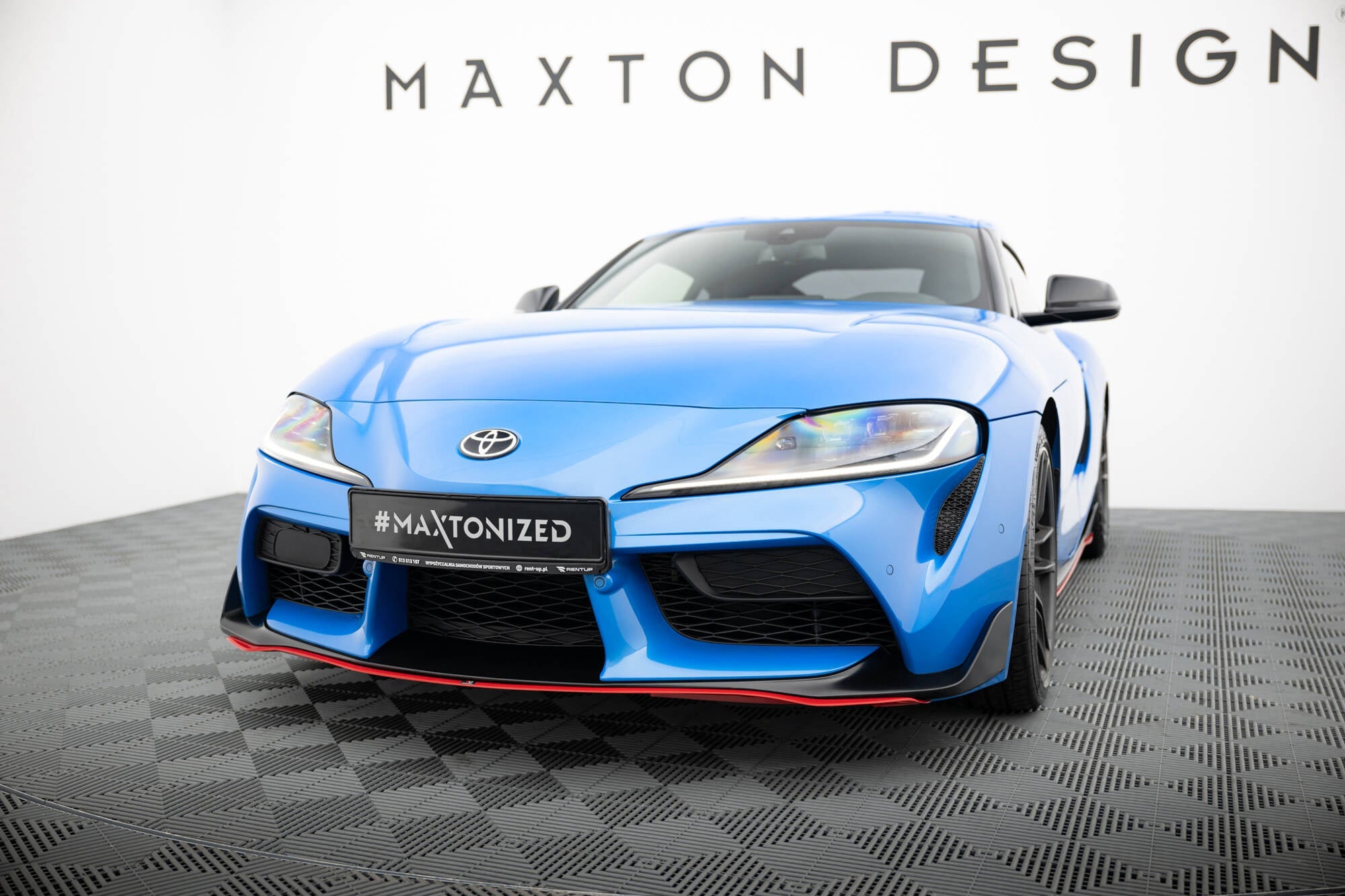 Prelungire splitter bara fata Toyota Supra Mk5 2019- v3 - Maxton Design