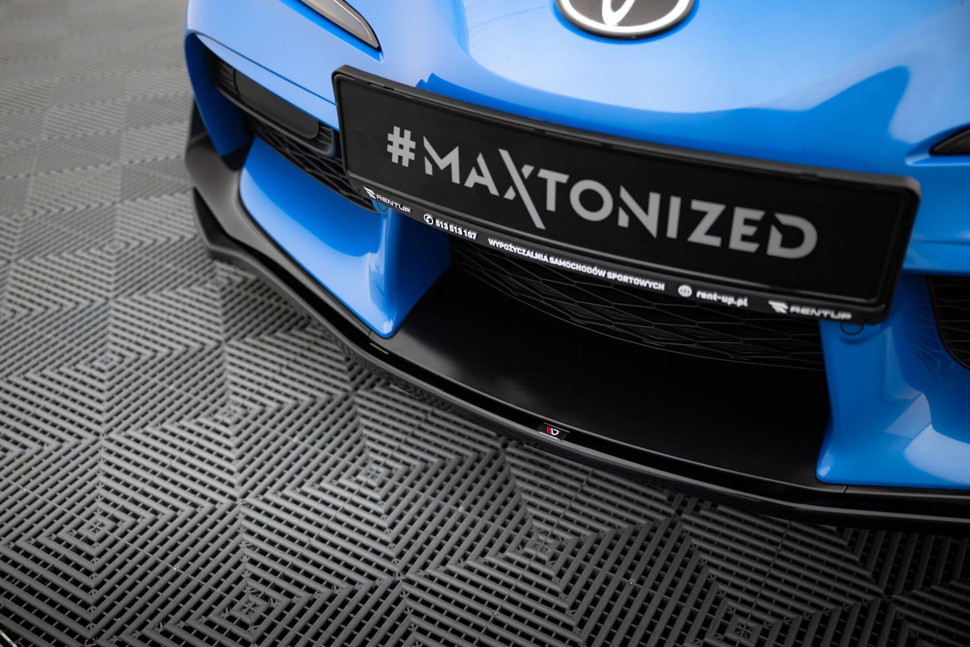 Prelungire splitter bara fata Toyota Supra Mk5 2019- v3 - Maxton Design