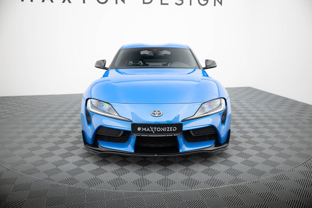 Prelungire splitter bara fata Toyota Supra Mk5 2019- v3 - Maxton Design