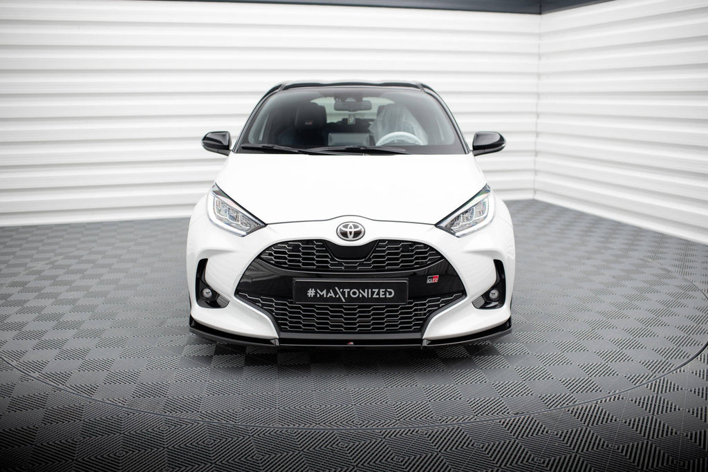 Prelungire splitter bara fata Toyota Yaris Mk4 2019- v3 - Maxton Design
