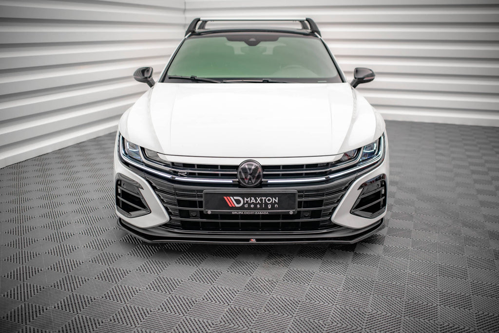 Prelungire splitter bara fata Volkswagen Arteon R 2020- v13 - Maxton Design