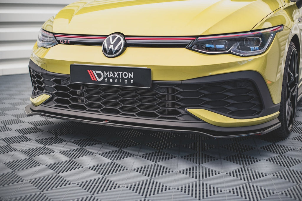 Prelungire splitter bara fata Volkswagen Golf 8 GTI Clubsport 2020- v14 - Maxton Design