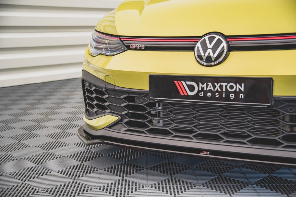 Prelungire splitter bara fata Volkswagen Golf 8 GTI Clubsport 2020- v14 - Maxton Design