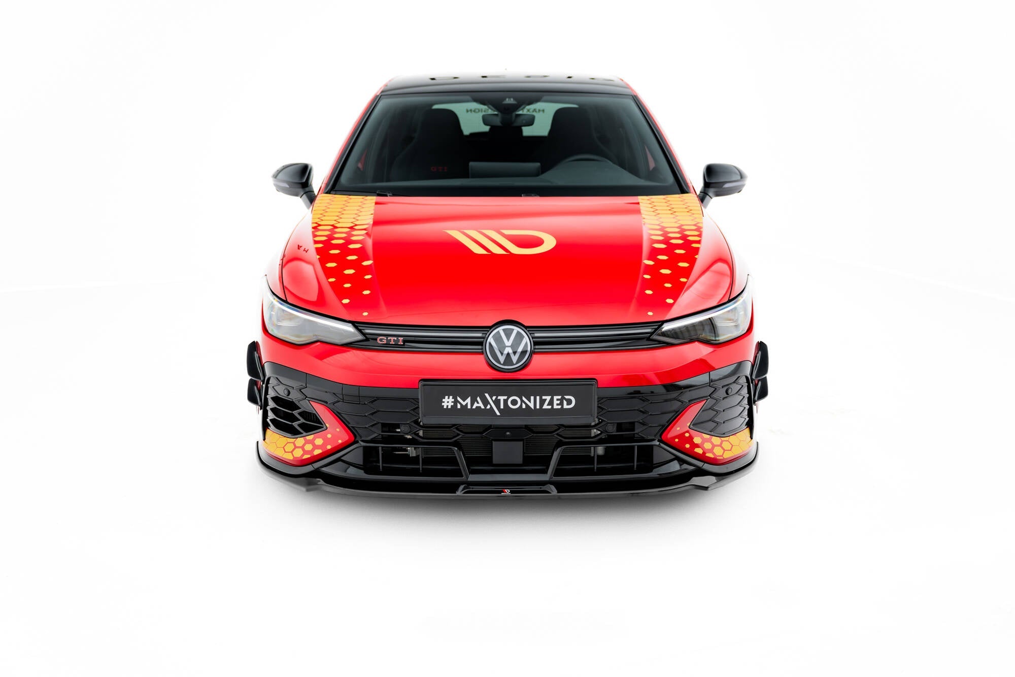 Prelungire splitter bara fata Volkswagen Golf GTI Clubsport Mk8 Facelift 2024- v42 - Maxton Design