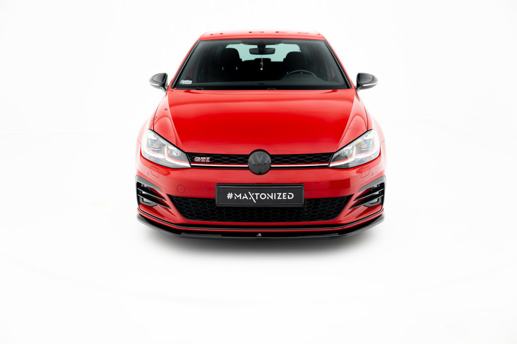 Prelungire splitter bara fata Volkswagen Golf GTI Mk7 Facelift 2016-2020 v30 - Maxton Design