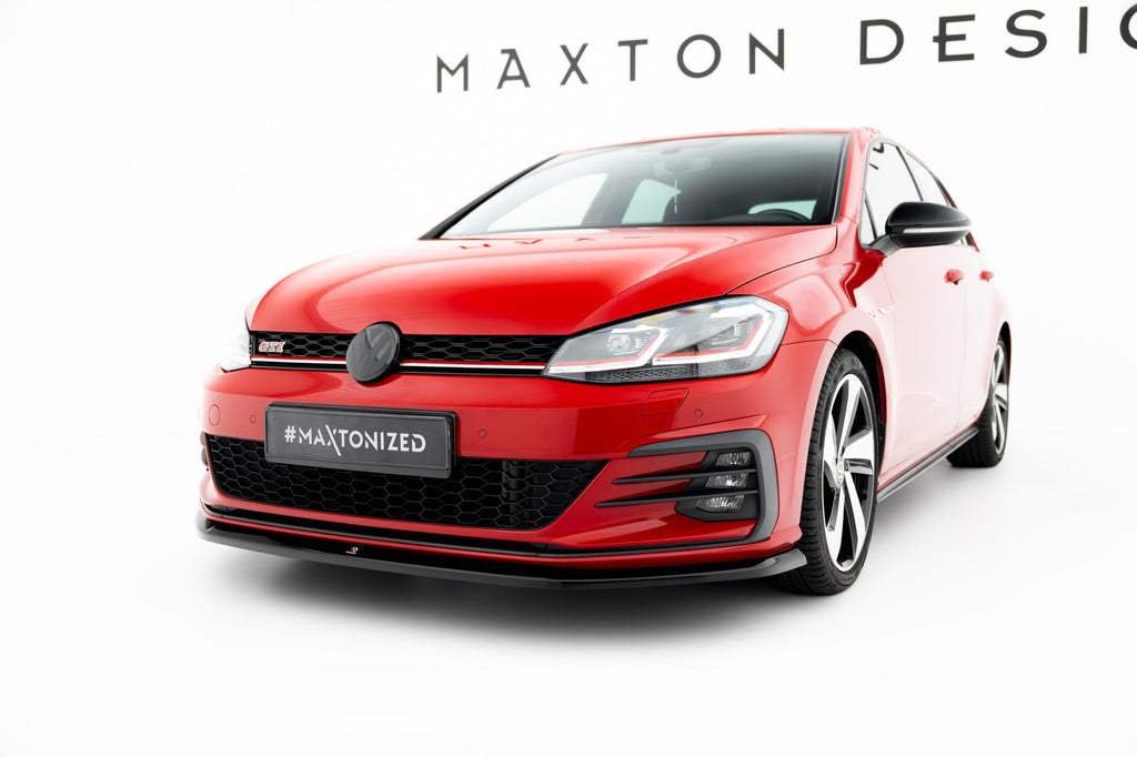 Prelungire splitter bara fata Volkswagen Golf GTI Mk7 Facelift 2016-2020 v30 - Maxton Design