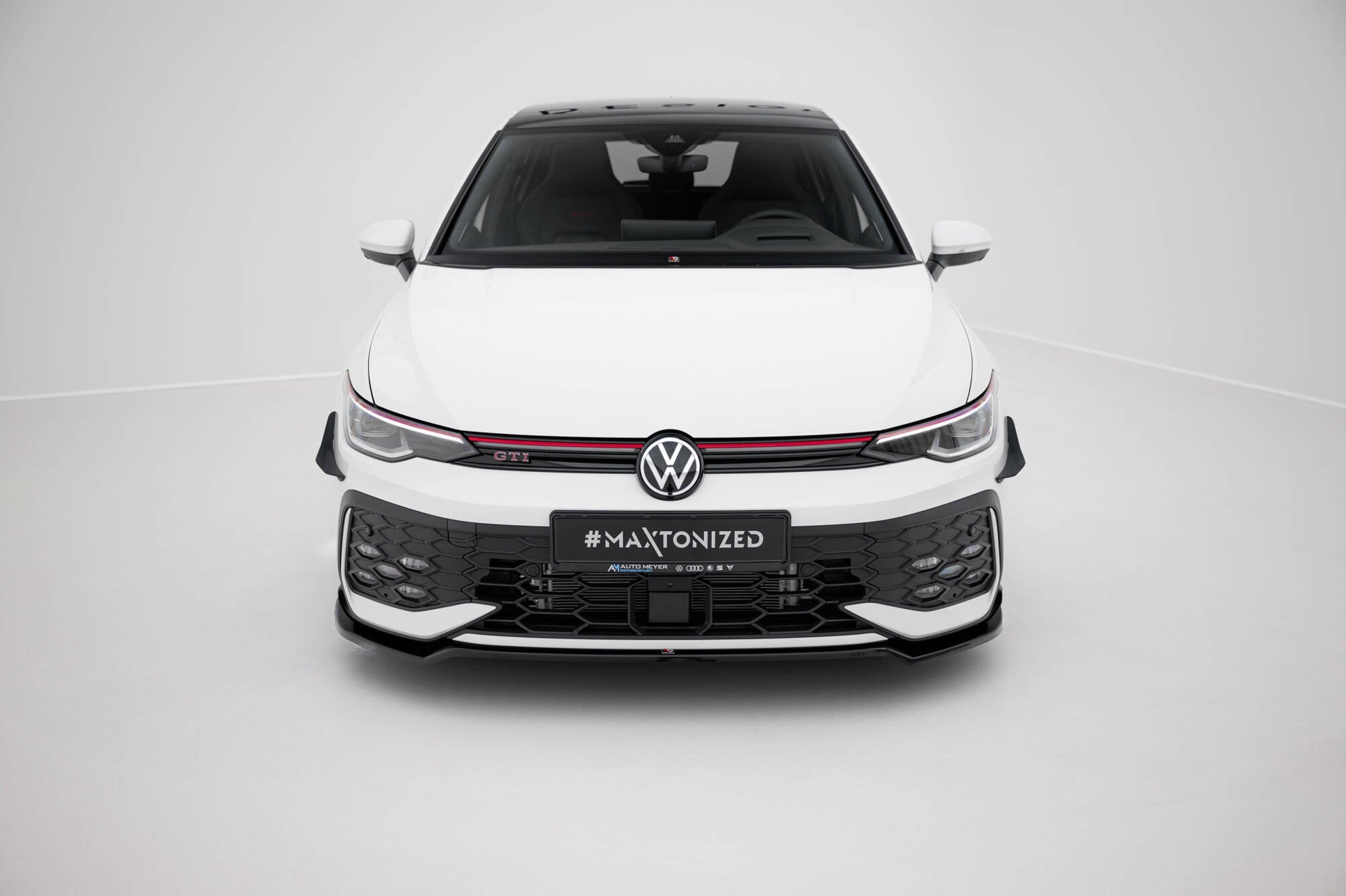Prelungire splitter bara fata Volkswagen Golf GTI / GTE / R-Line Mk8 Facelift 2024- v35 - Maxton Design