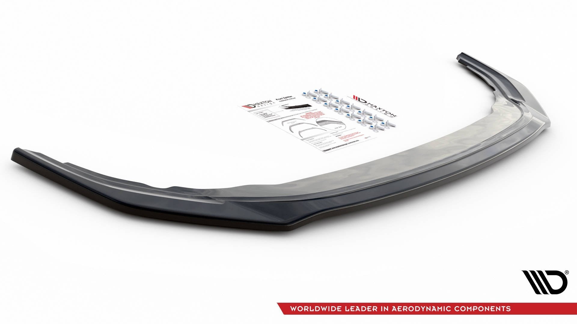 Prelungire splitter bara fata Volkswagen Golf R Mk8 2020- v21 - Maxton Design